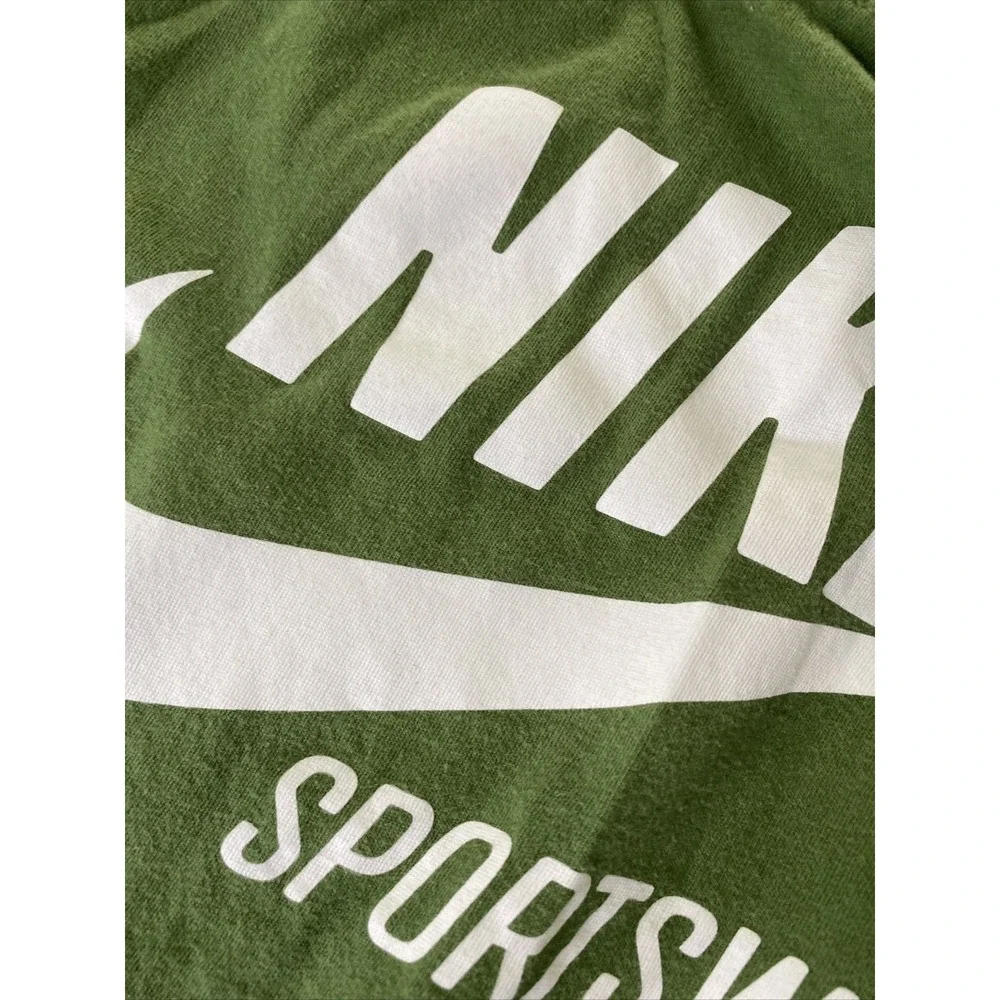 Nike Sportswear Swoosh Graphic T-Shirt Mens M Forest Green Short Sleeve‎ Tee